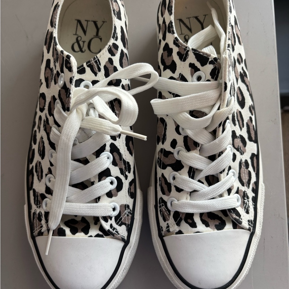 NY & C Leopard Print Sneakers